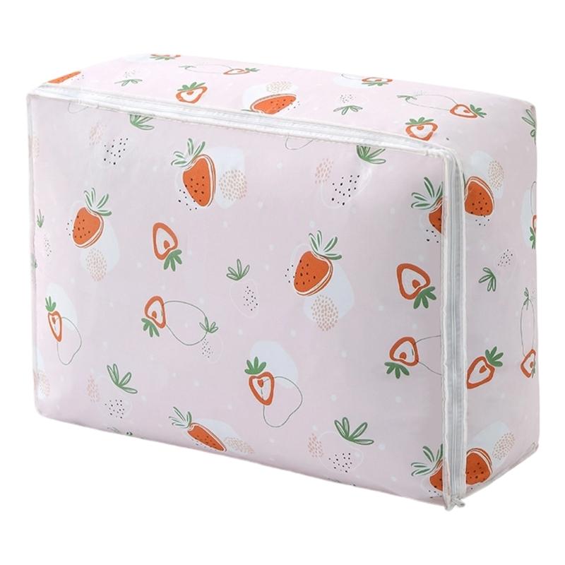 PEVA Multiple Use Storage Bag Sturdy Zippered Organizers for Bedding Clothes Travel Items