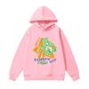 New Style Cartoon Little Dinosaur Bear Children's Sweatshirt Autumn and Winter Warm Children's Hoodie Boy Girl Clothing