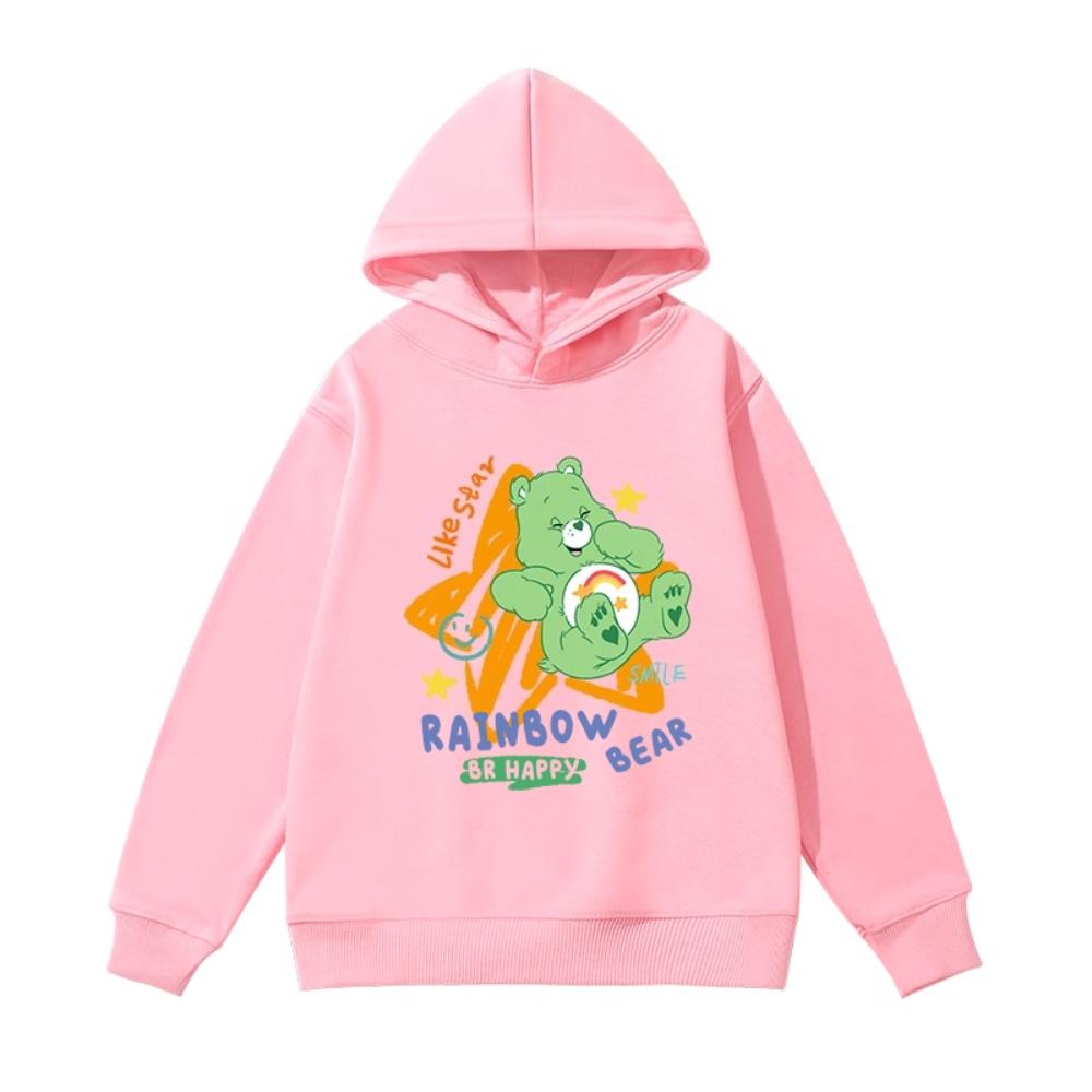 New Style Cartoon Little Dinosaur Bear Children's Sweatshirt Autumn and Winter Warm Children's Hoodie Boy Girl Clothing