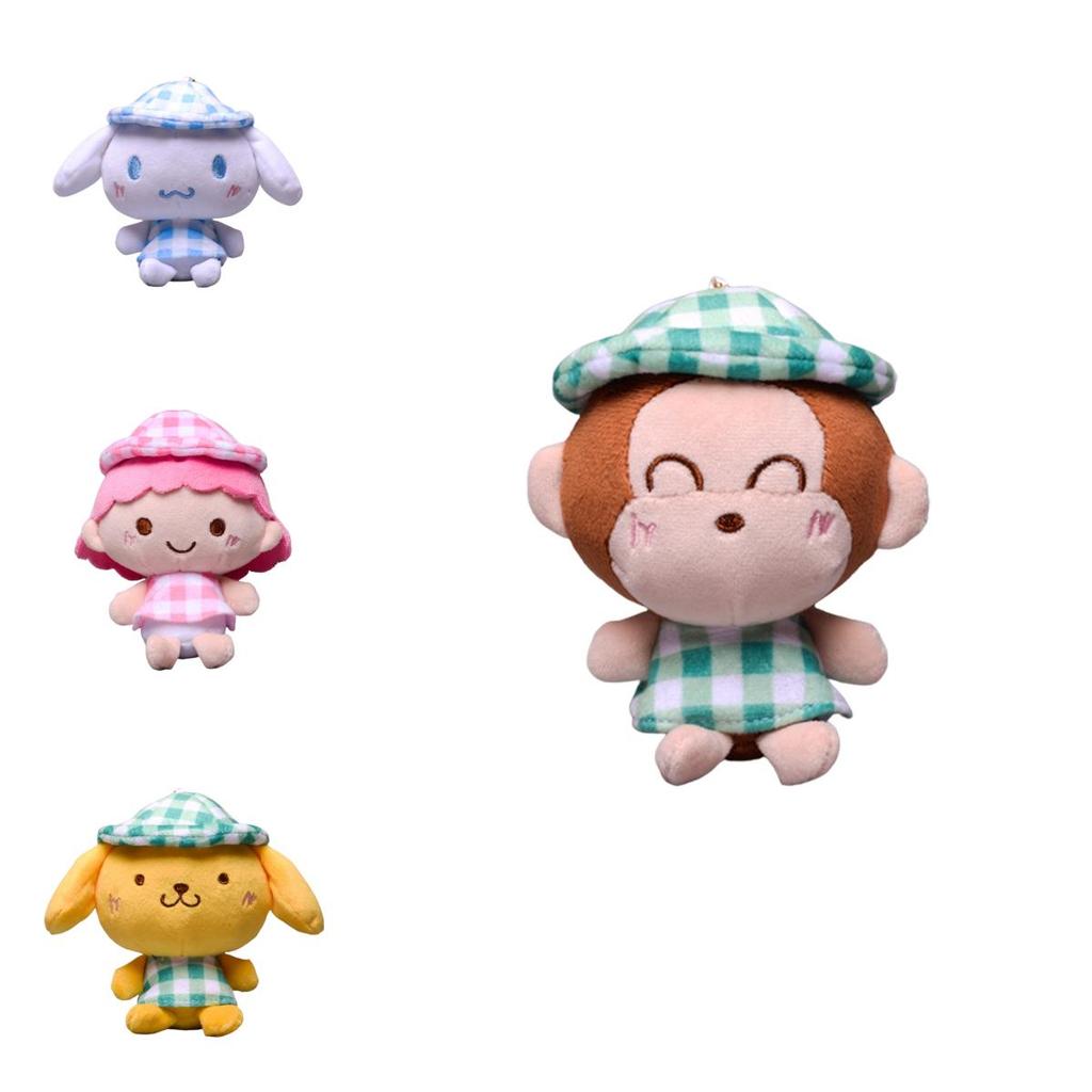 Weiches Und Sicheres Hochwertiges Material Sanrios Kuromi Melody Cinnamoroll Anime Plüschtier Anhänger