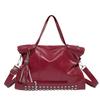 Fashion tassel Women handbag Large Capacity PU Leather Ladies Soft Big Totes With tassels lady Messenger Shoulder Bag bolsos