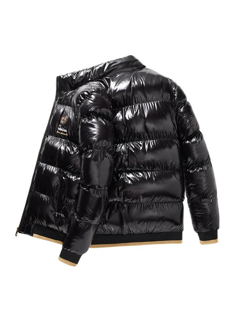 Men's 2024 Winter Stand Collar Fashion Cotton Padded Jacket - Loose, Thick, Trendy Outerwear