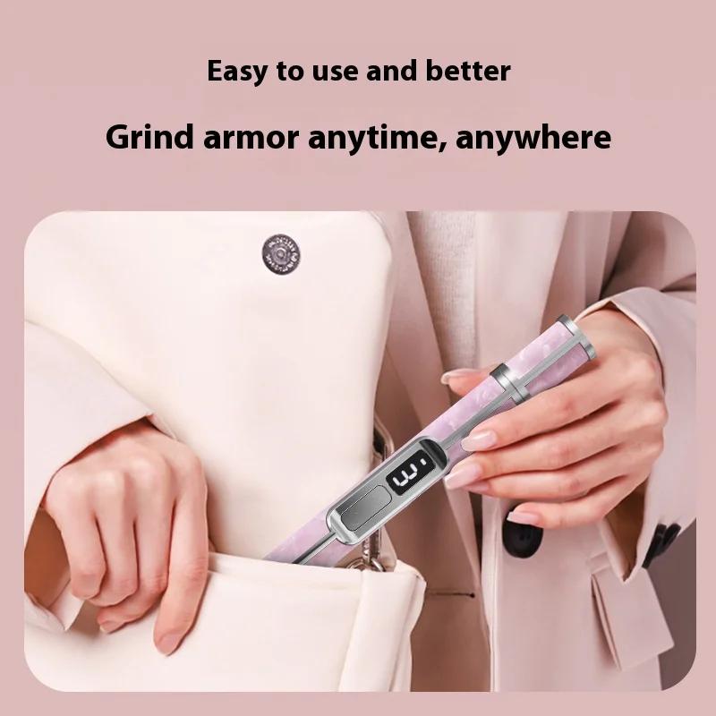 Nail Art Tools Professional Set Electrical  Adjustment Rechargeable Electric Nail Grinder Nail Art  Tools Sets For Home Salon