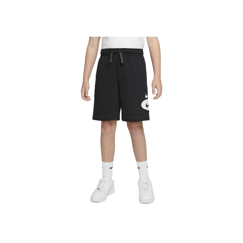 Nike Sportswear Logo Print Loose Fit Kids Shorts Kids Shorts Black DM8094-010