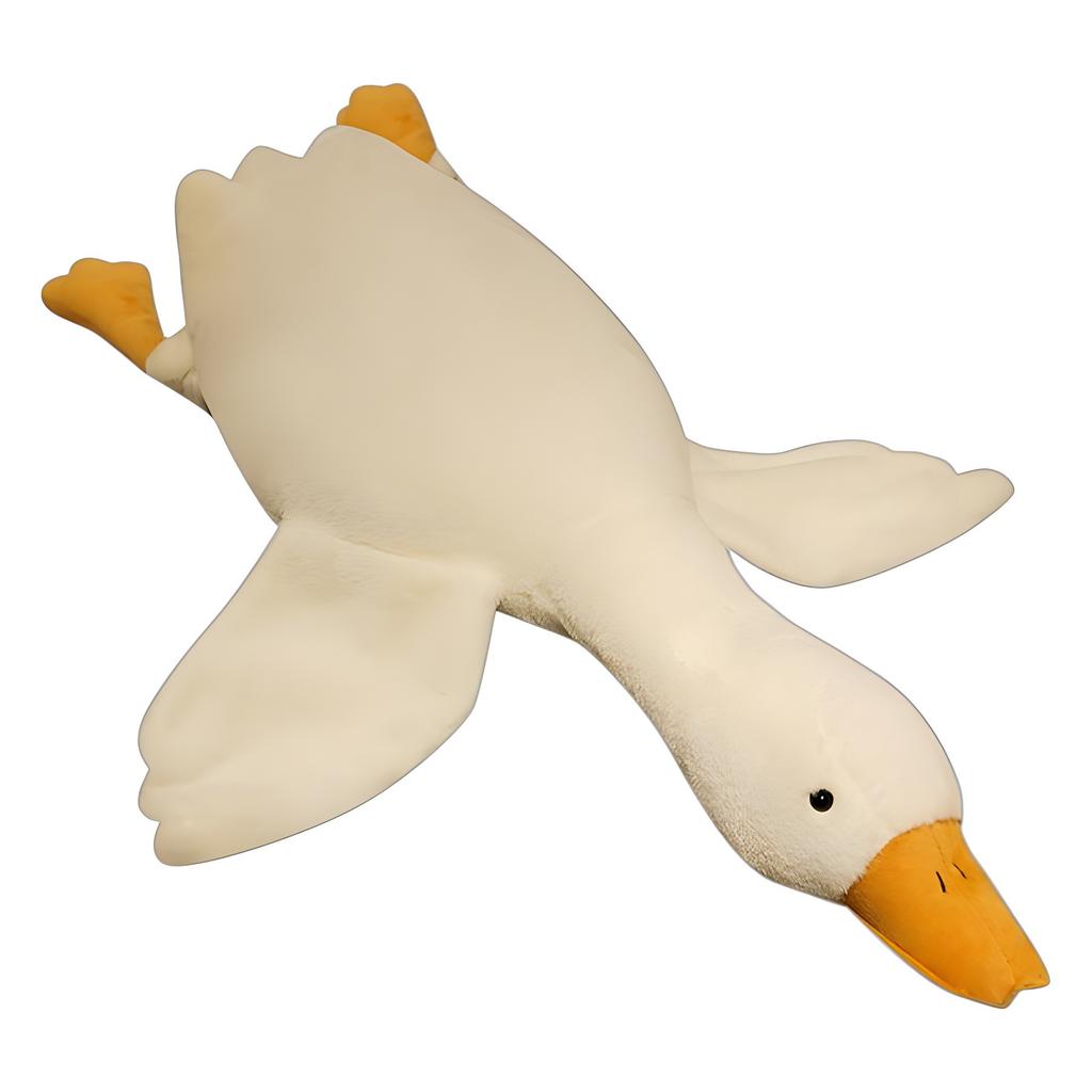 Big White Goose Plush Toy Cute Duck Doll Sleeping Pillow Girl Doll Birthday Gift