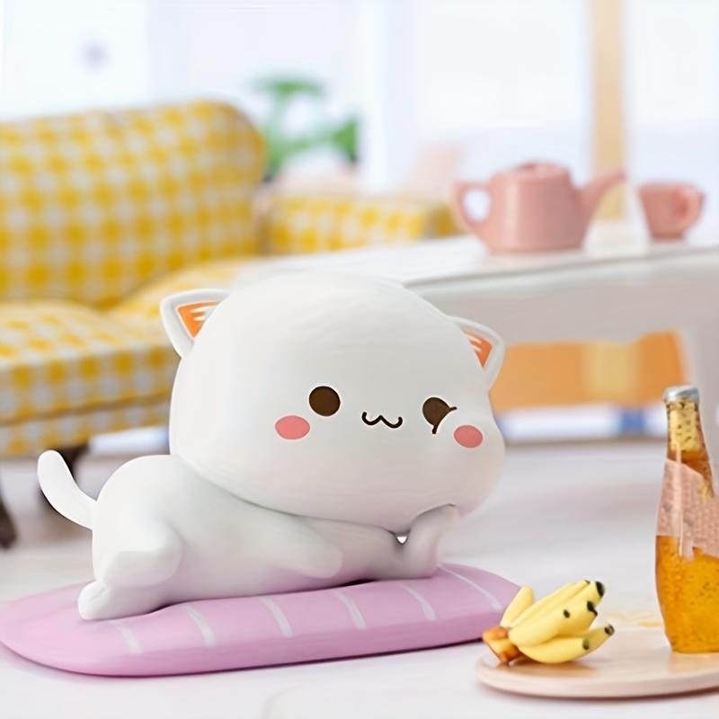 8pcs Cat Ornaments for Bedroom Desk Decorations Cute Cat Car Decoration Dashboard Decoration Mini Sweet Cat Ornament Perfectly Suitable