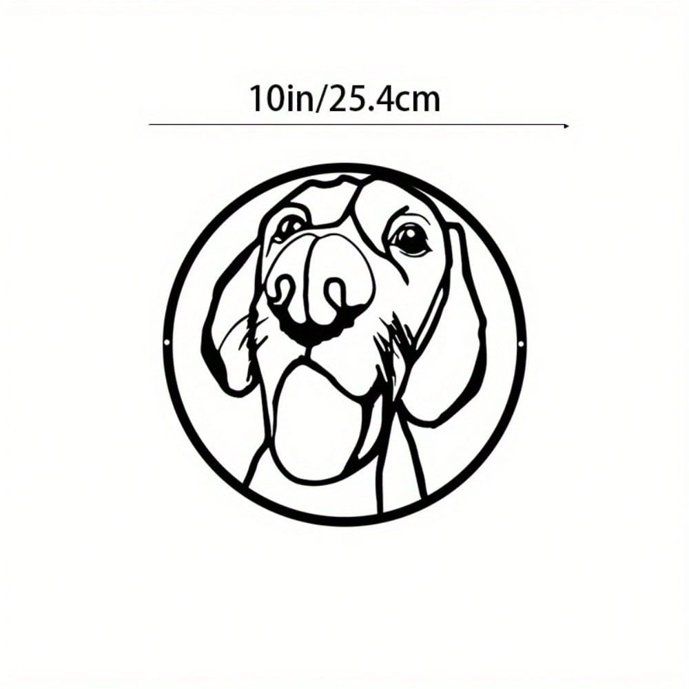 Custom Pet Photo Metal Art Wall Decor Personalized Gift TY0933-10