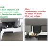 3D Printer Nozzle Cleaning Brush Soft Silicone Easy to Use for 3D Printer Thoroughly Removes