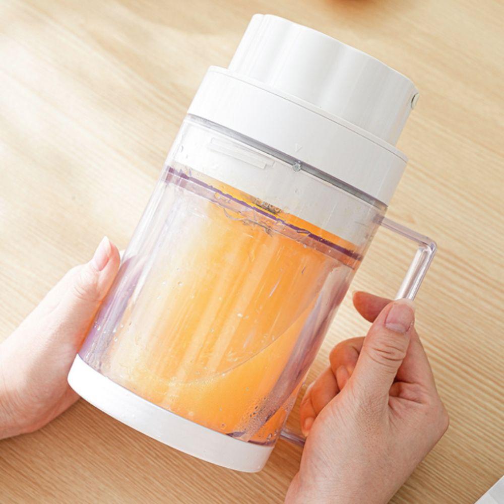 Double Layer Ice-cooled Juicer Cup USB Rechargeable Extract Juice Cup Cold Drink Cup Cooling