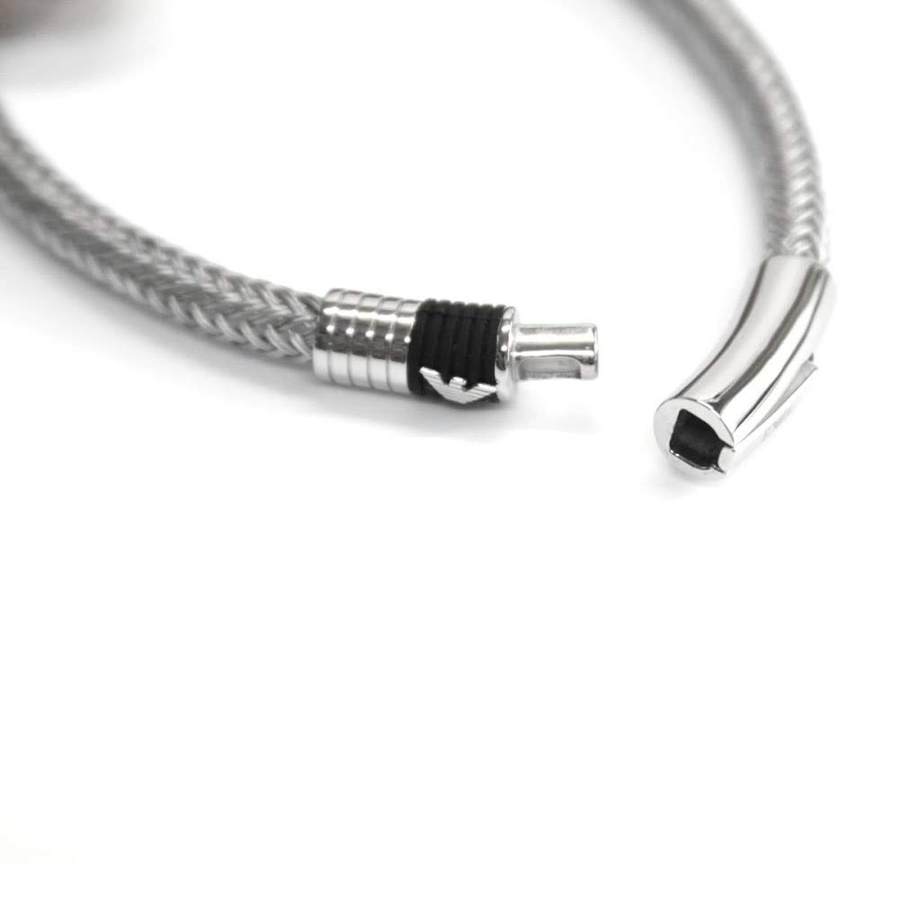 Emporio Armani EGS1623040 Eagle Logo Bracelet Men's [Used]