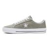 Converse One Star Pro Ox Risca e Raspa Parte Superior Rasgável Trendy Versátil Confortável Tênis de Lona de Cano Baixo Unissex Verde 165337C