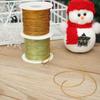 Making Tag Line Gift Box Decor Packaging Thread Tinsel String Christmas Strap Ribbon Metallic Cord