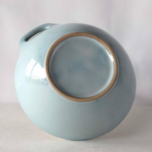 TAMAKI Hinata Tonburi (Rice Bowl), with Handle, Blue, Microwave and Dishwasher Safe, T-932186