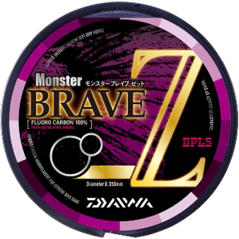 Daiwa Monster Brave Z Fluorocarbon Line 400m 20lb Natural