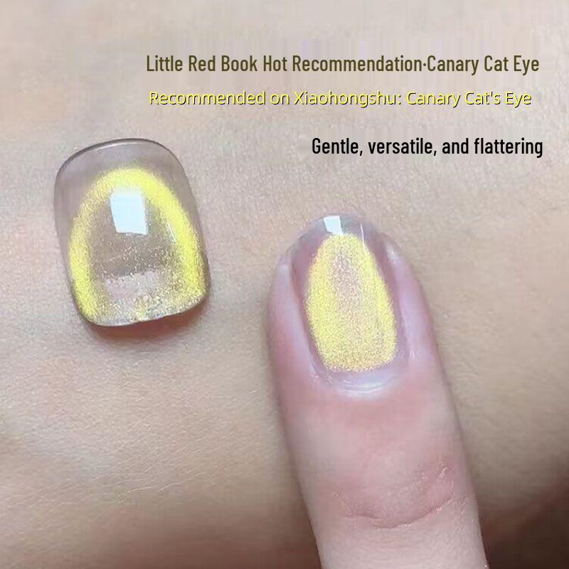 

2024 Летний Гель для Ногтей Pitaya Crystal Кошачий Глаз - Розовый Джем Сливы и Ледяной Красный