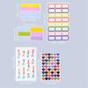 Budget Binder Cash Envelopes A6 Money Saving Binder with Zipper envelopes,Macaron-themed Cash Budget Ledger and Financial Planning Gift Set