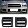 2Pcs Front Bumper Fog Light Grill Cover For Nissan Pathfinder 1999-2004