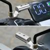 Universal Motorcycle Extender Bracket for Scooter ATV Rearview Mirror Mount Extension Bracket for Fixing Spotlight Phone Holder