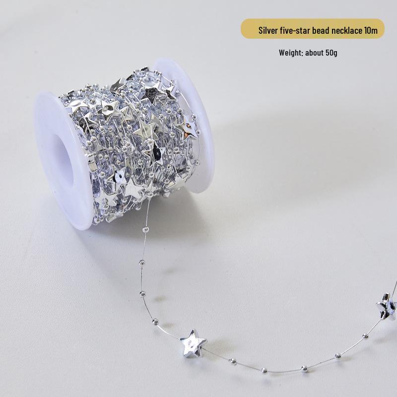 DIY Pearl Beaded Christmas Tree Ornaments - Creative Holiday Decor