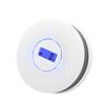 Smoke and Carbon Monoxide Alarm Smoke Detector Carbon Monoxide Detector Powered by Battery with LCD Display Voice Warning