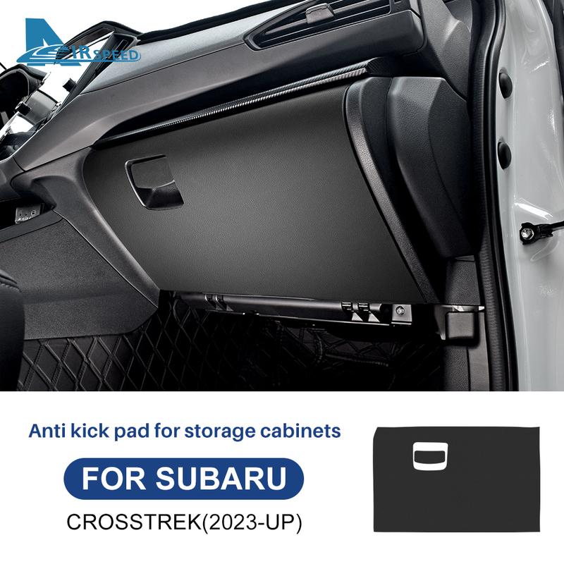 Anti Kick Pad For Subaru Crosstrek Impreza 2024 2025 2026 2027 Waterproof Copilot Storage Box Protect RHD LHD Trim Accessories