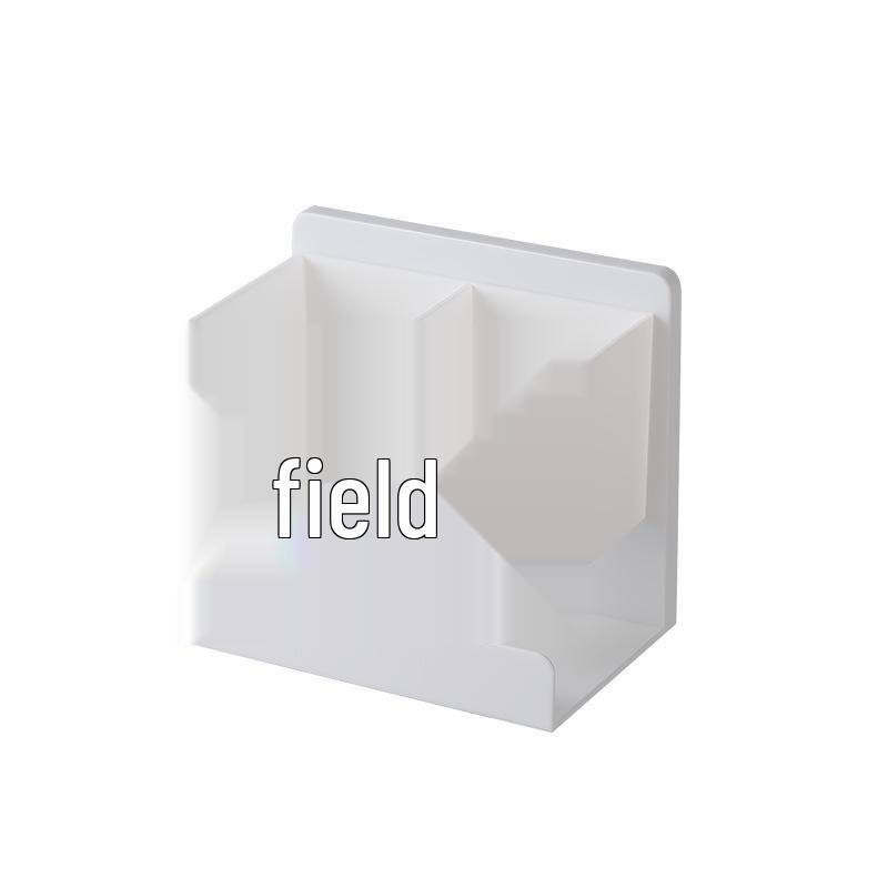 Wandmontierter Zahnbürsten- und Rasiererhalter mit Bohrerfreier Montage