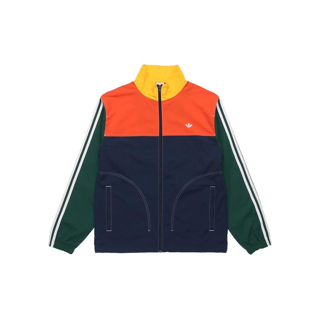 Adidas Originals Summer BB WT Stand Collar Sports Jacket Men Jackets Navy-Blue GD2054