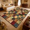 Bohemian Ethnic Patchwork Bedroom Carpet Decoration Home Washable Non-slip Dining Room Mandala Rug Large Area Softy Parlor Mat