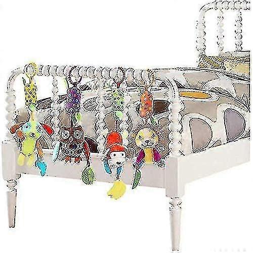 Toys 4 Packs Str Toy Cot Attachments Animal Hanging Rattle