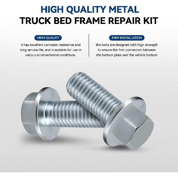 Truck Bed Mounting Hardware, Bed Bolts Compatible with 1500 2500 3500 HD Cla