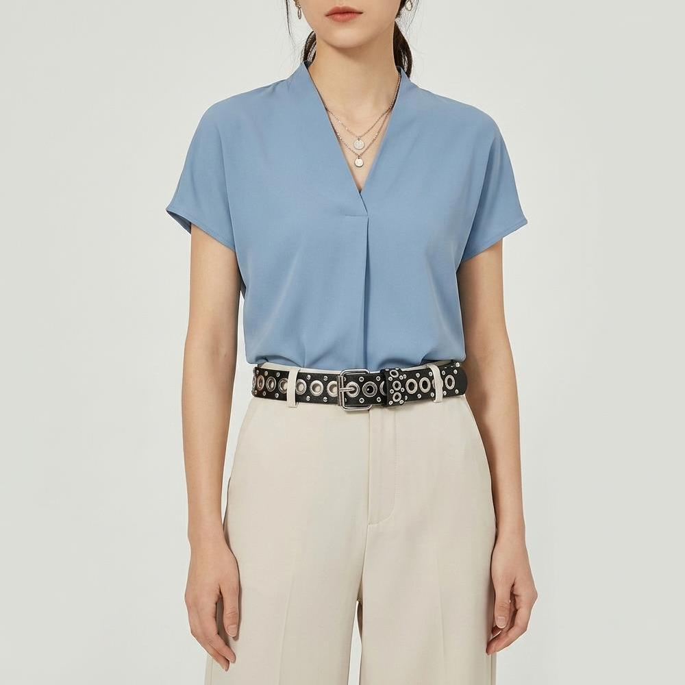 Women's Belt Fashion New Eyelet Rivet Belt Metal Personalized Needle Buckle Belt Street Trend Punk Hardware Jean Belt Y2K HipHop