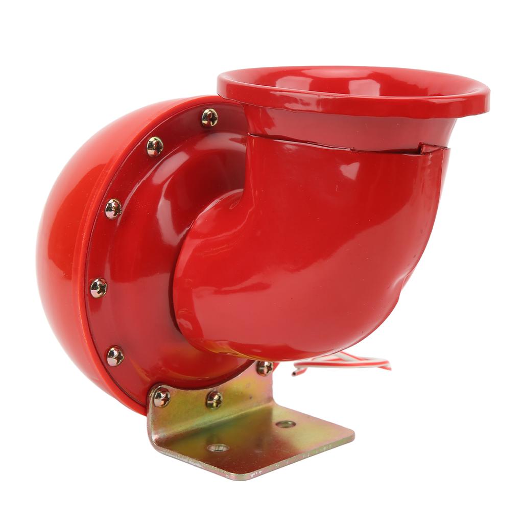 Yctze 12V 115dB Retro Electric   Horn Red   Car Speaker for ATV RV Boat Truck Electric Horn ATV Horn 12 Volt   Horn