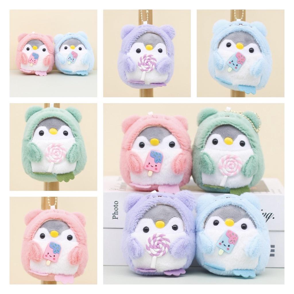 Cute Plush Penguin Keychain By Huhu Bear