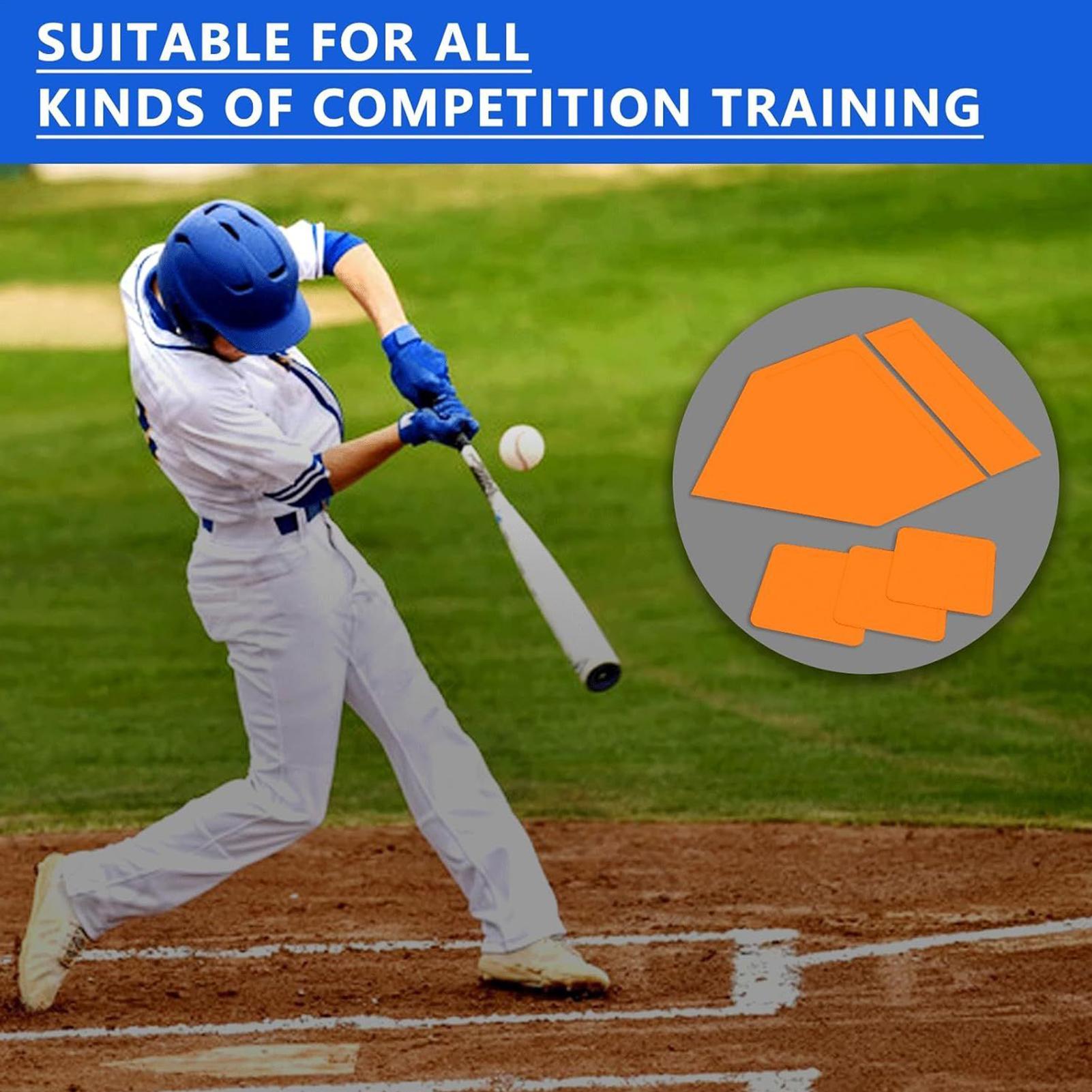 

Baseball Softball Base for Kids Adults Throw Down Rubber Bases with Carry Bag Waterproof Training Equipment China Mainland