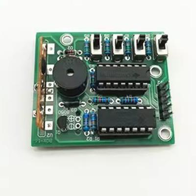 16 hudebních zvukových boxů Box-16 Deska 16-tónový elektronický modul DIY sada Díly Součástky Pájecí praxe Učební sady