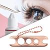 Essential Oil Bottle Opener with Keychain Metal Glues Bottle Opener Stainless Steel Roller On Caps Opener Tool