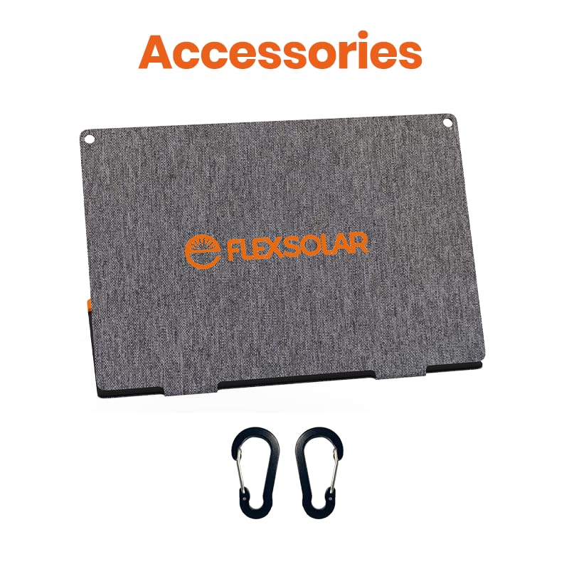 Solární solární panel FlexSolar 20W 5V přenosná solární nabíječka s voděodolným výstupem IP67, prevence katastrofy Jackli přenosné napájení kompatibilní s venkovním kempováním