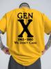 Unisexs Tshirt 100 Patterned Print Fashionable Print Loose Fit Versatile Breathable Casual And Comfortable