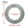 Fiat Toro Differential Friction Plate Kit Fit for Jeep Renegade Rear Differential Clutch Disc Repair Kit Steel Plate