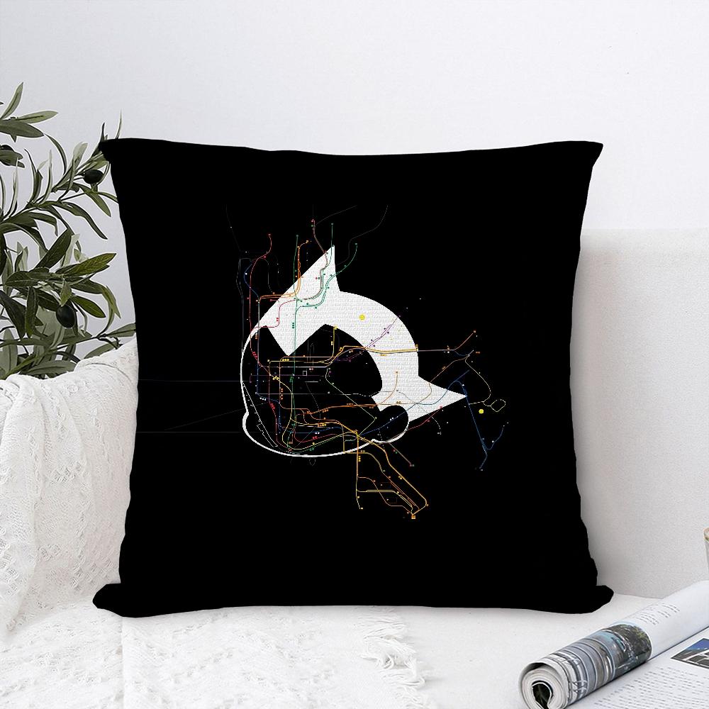 Anime A-Astro B-Boy Pillow Case Plush Fabric Soft Pillowcase Double Sided Print Cushion Cover Throw Pillow Cover