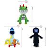 Poppy Playtime Nightmare Game Pianosaurus Song Poppyed Plush Toy Soft Stuffed Pillow Doll Anime Decor Gift