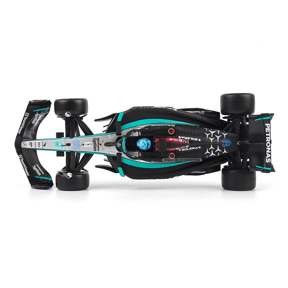 Bburago 1:24 2022~2025 Mercedes W15 44# Hamilton 63# Russell F1 series various styles Red Bull Ferrari McLaren Alloy car model
