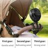 Portable Mini Octopus Stroller Fan: Silent, Handheld, Outdoor Camping Table Fan