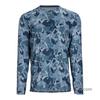 SIMMS Fishing Suit Luya Long-sleeved Crew Neck T-shirt Men's Summer Sunscreen Suit UPF50 Quick-drying Breathable Fishing Suit