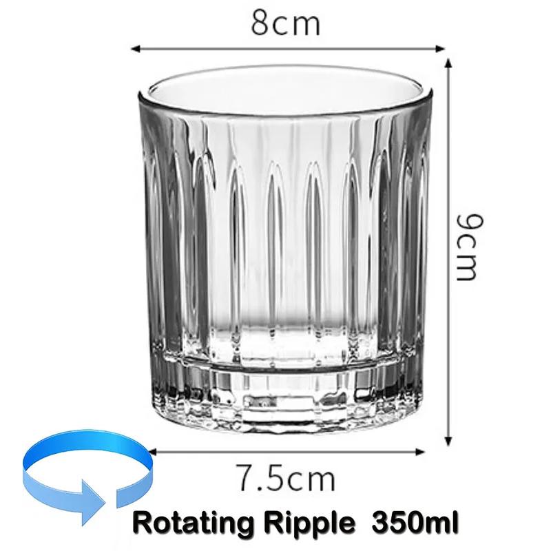 

Вращающийся стакан для виски Олд Фэшн для питья бурбона, скотча, коктейлей или чая, виски 301-400ml