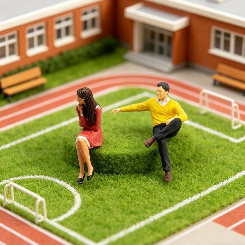 Decorative Resin Miniature People Models 1:64 Size Sitting Figure Sculpture Suitable for DIY Projects & Family Activity