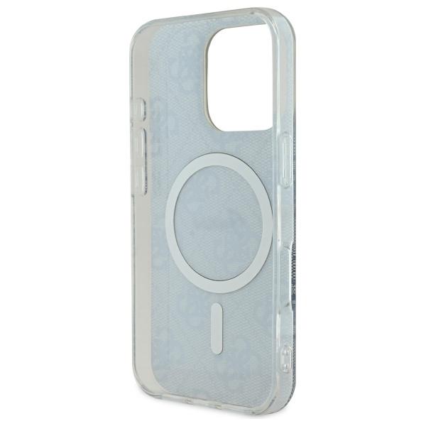 Guess Guhmp16Lh4Stb Iphone 16 Pro6.3 Niebieski/Blue Hardcase Iml 4G Magsafe