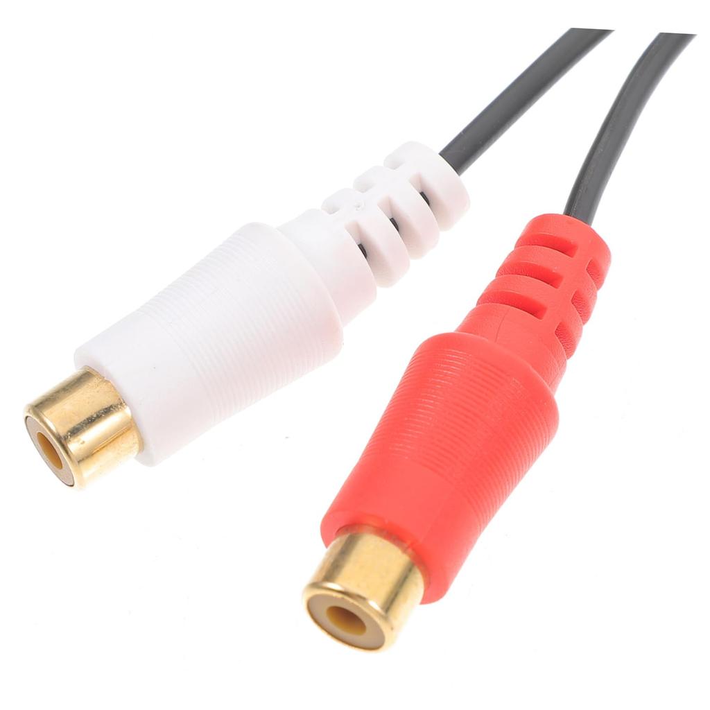 Speaker Wire Adapter, Mipcase Speaker Replacement Stereo Audio Cable Car Speaker Car Stereo Audio Cable Speaker Cable Plastic Black