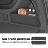 Für Mercedes GLA GLC GLB E-Klasse W213 2013-2024 Kofferraum Seitenaufbewahrung Trennwand Ladeorganizer Innenraum Mod Auto Zubehör