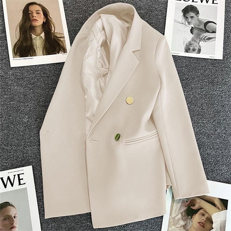 Women's Casual Solid Color Three-quarter Sleeve Pocket Shirt Jacket